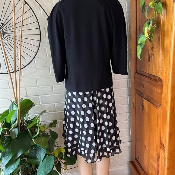 Vintage Leslie Fay petite  80s skirt suit EUC size 8p gorpcore - Picture 3 of 10